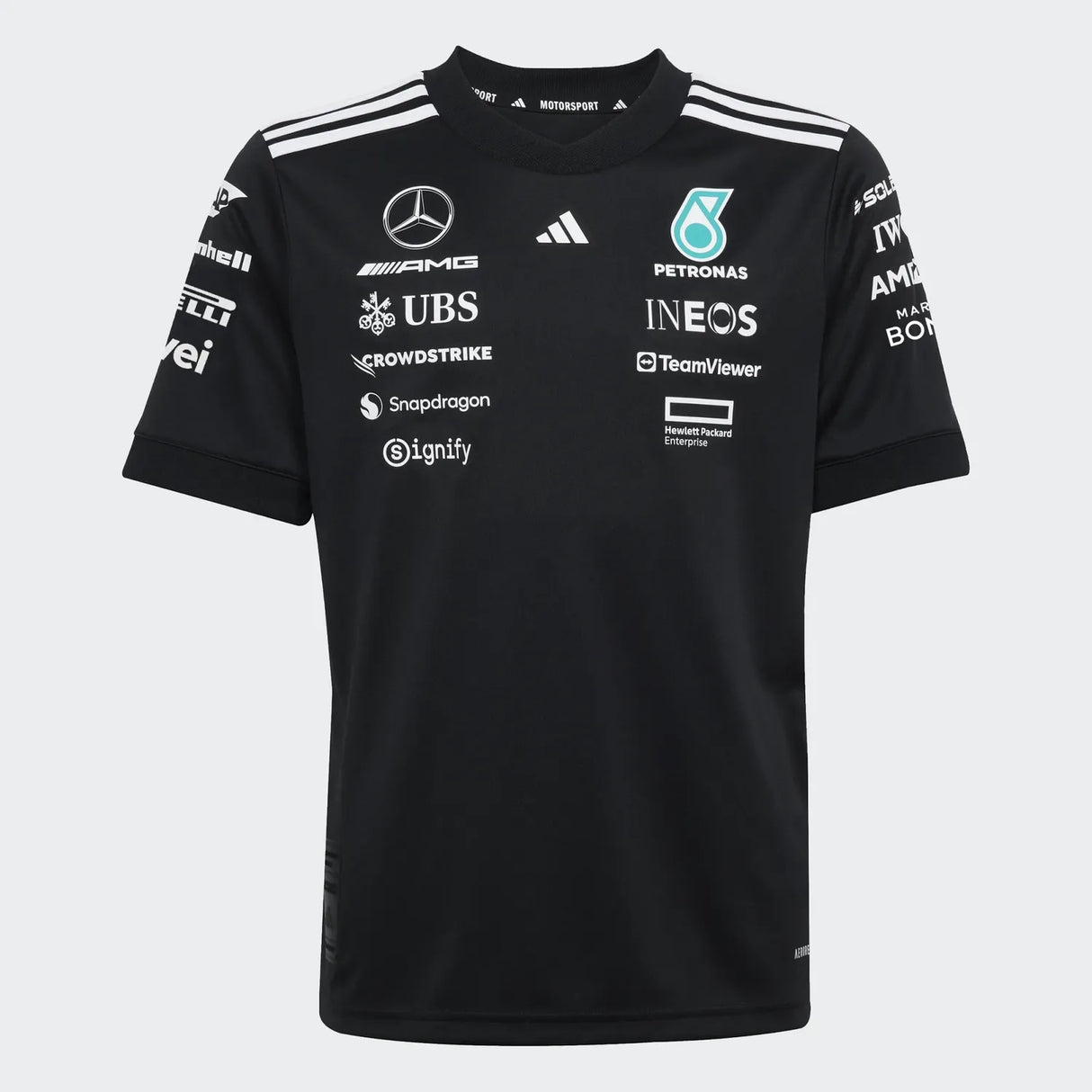Mercedes Racing Kurzarm-T-Shirt – Kinder 🔥