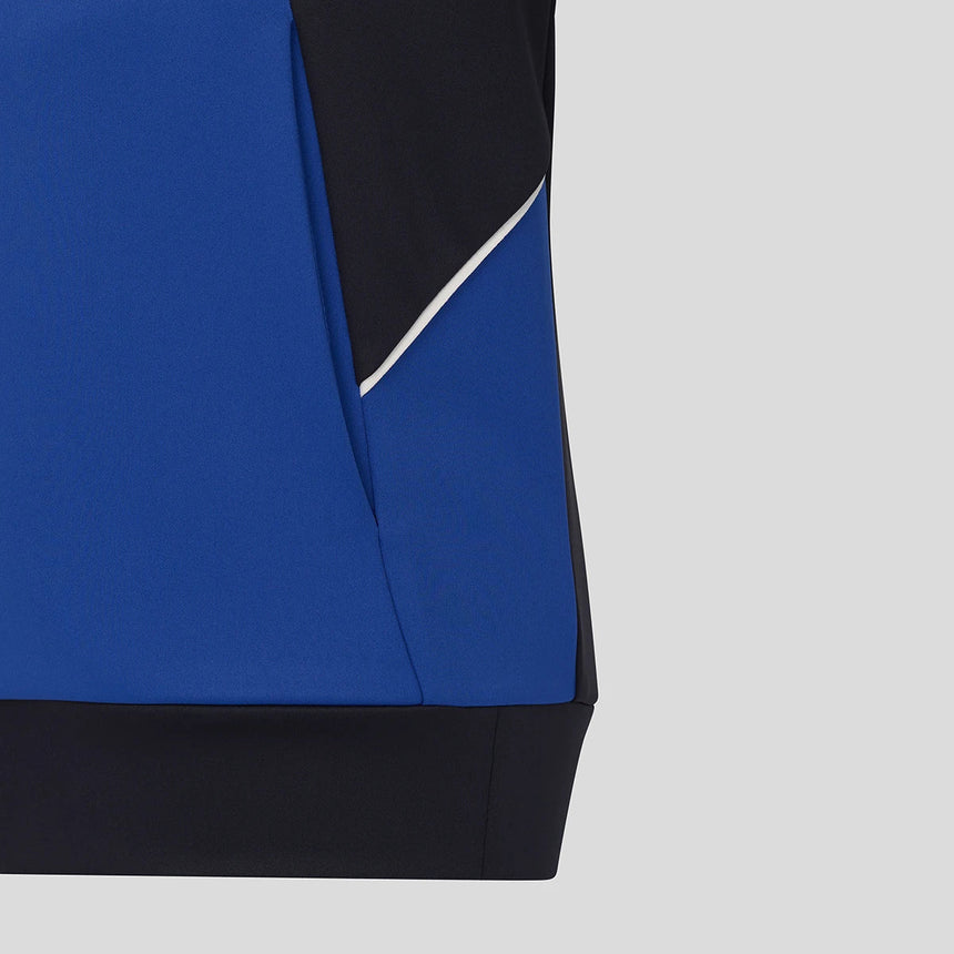 Red Bull kapucnis pulóver, csapat, teljes cipzáras, gyerek, kék