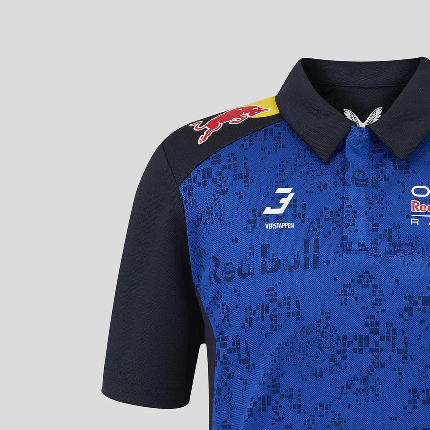 Red Bull póló, csapat, Max Verstappen, gyerekek, kék