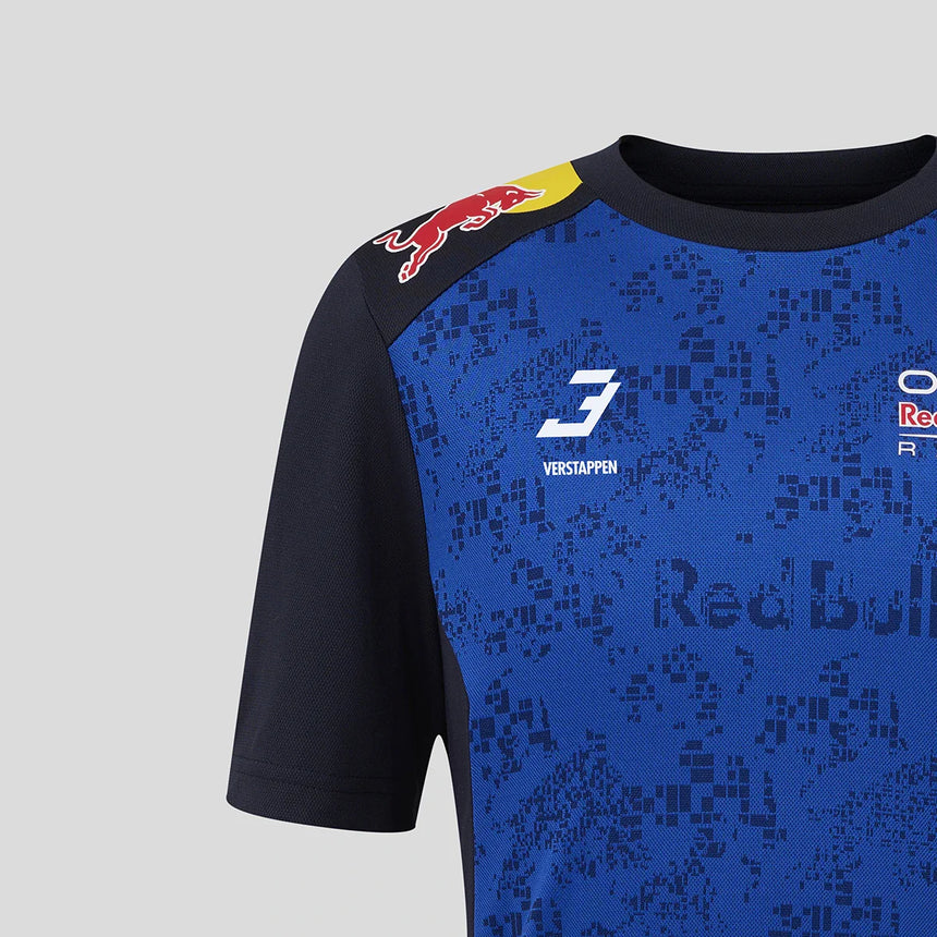 Red Bull póló, csapat, Max Verstappen, gyerekek, kék