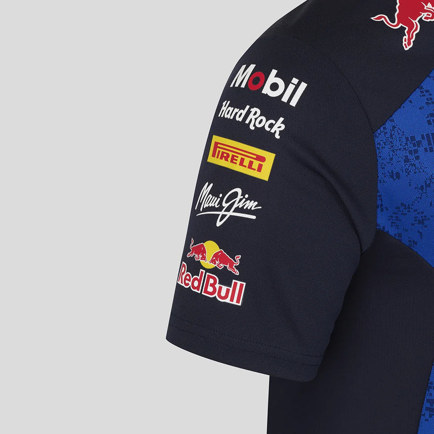 Red Bull póló, csapat, kék
