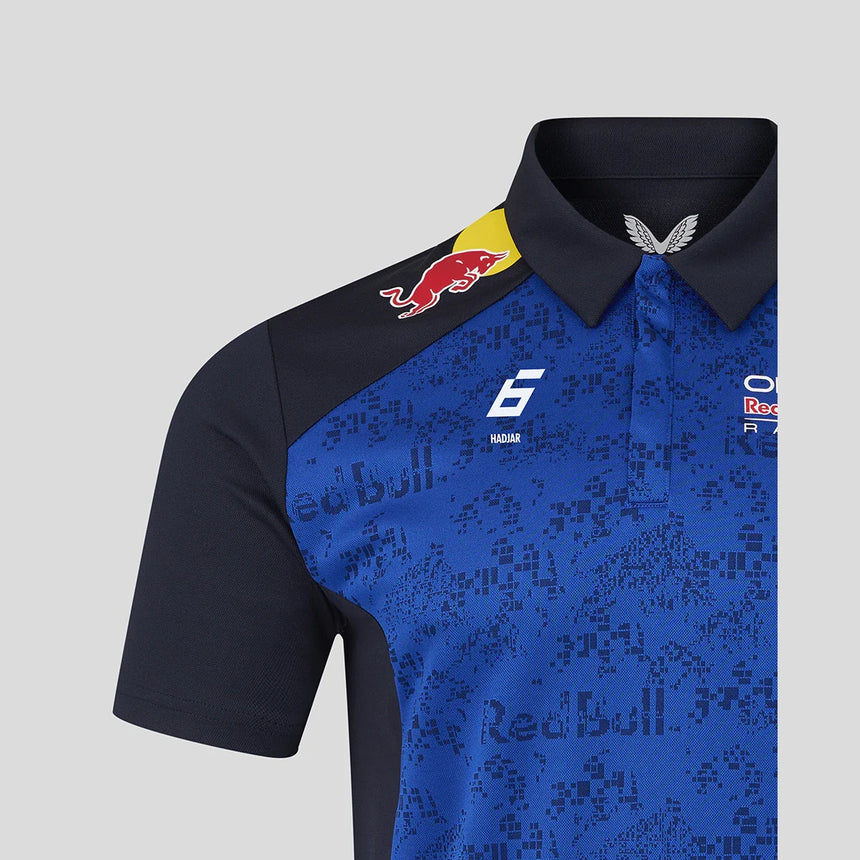 Red Bull póló, csapat, Isack Hadjar, kék, 2026