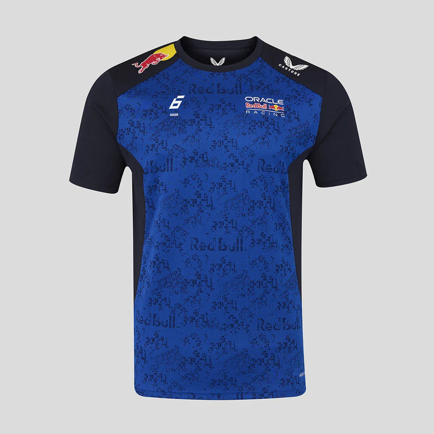 Red Bull póló, csapat, Isack Hadjar, kék, 2026
