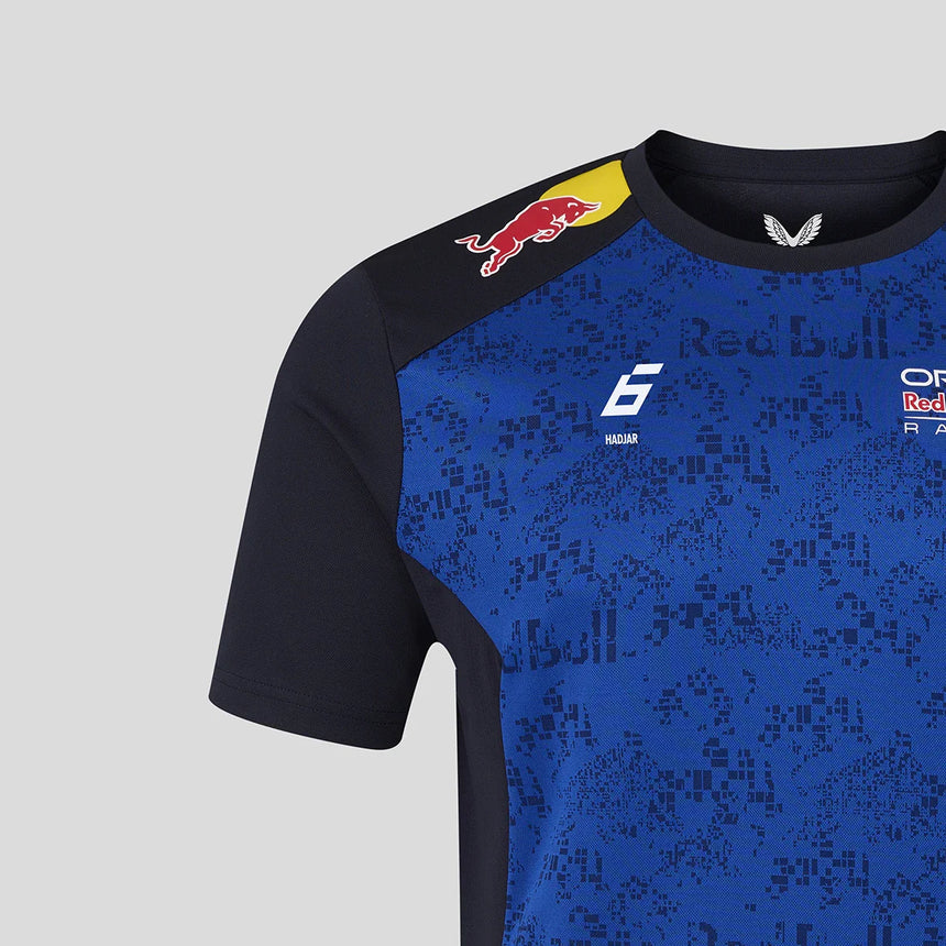 Red Bull póló, csapat, Isack Hadjar, kék, 2026