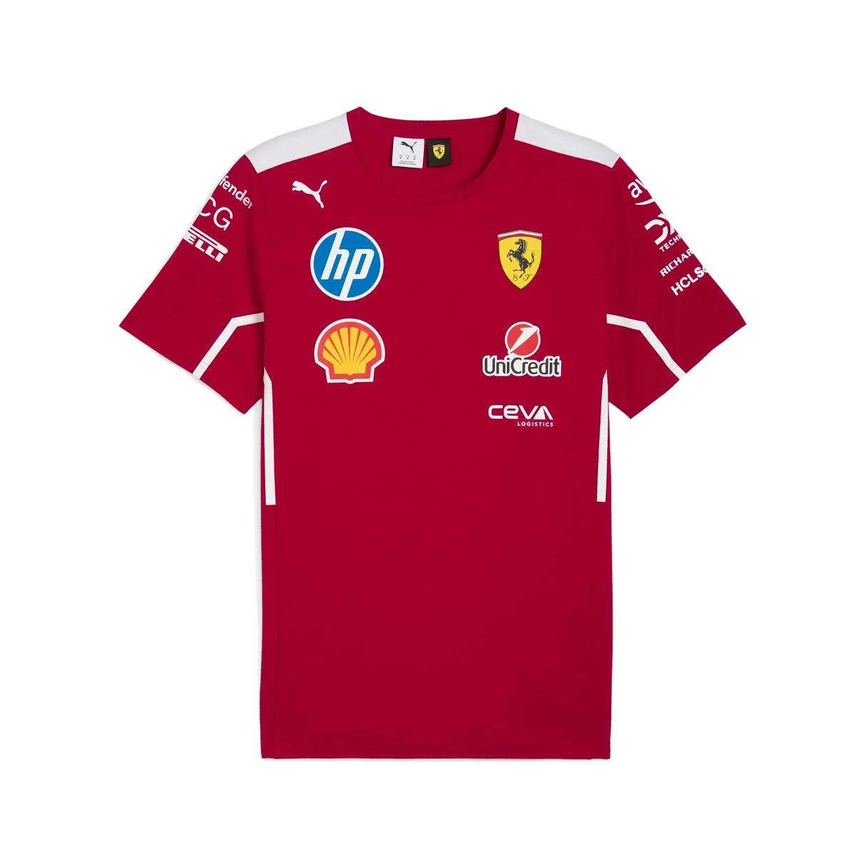 Scuderia Ferrari Csapat Környakú Póló 🔥