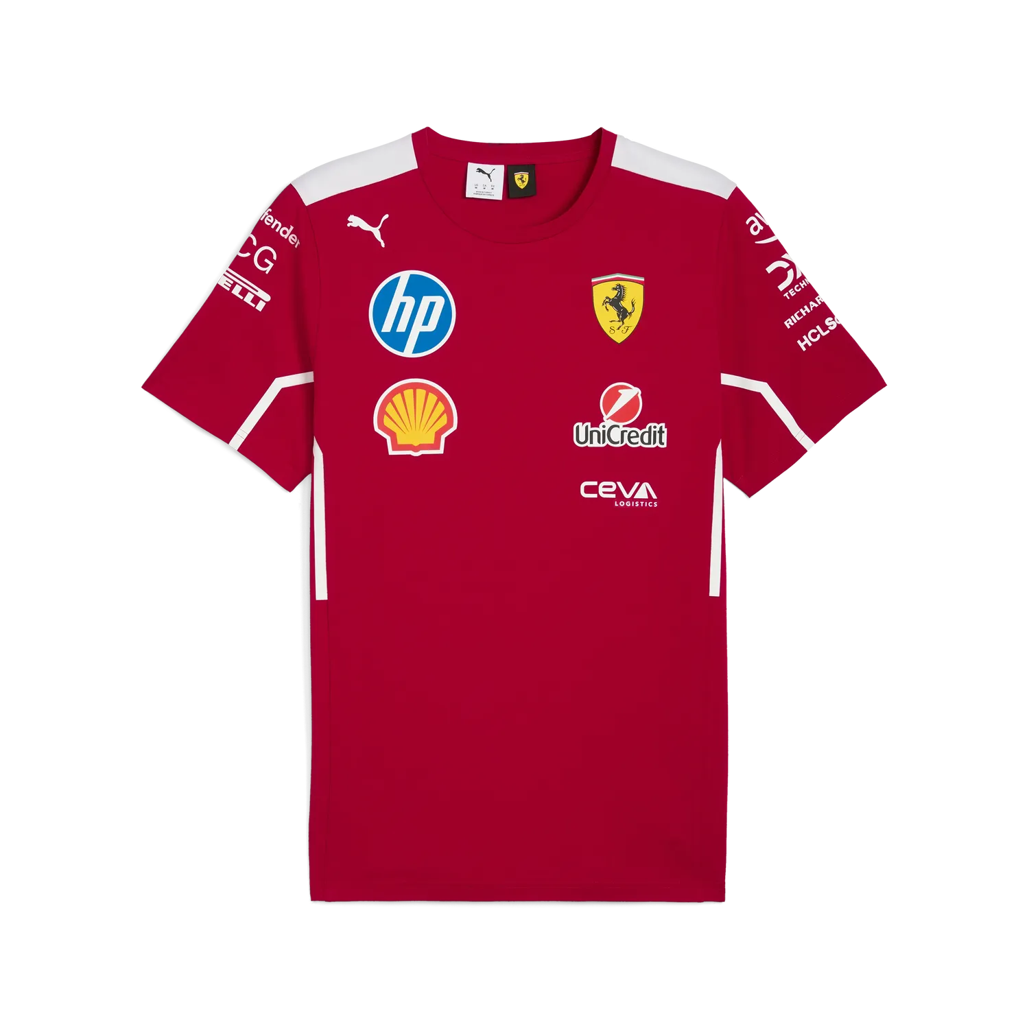 Scuderia Ferrari Csapat Környakú Póló 🔥