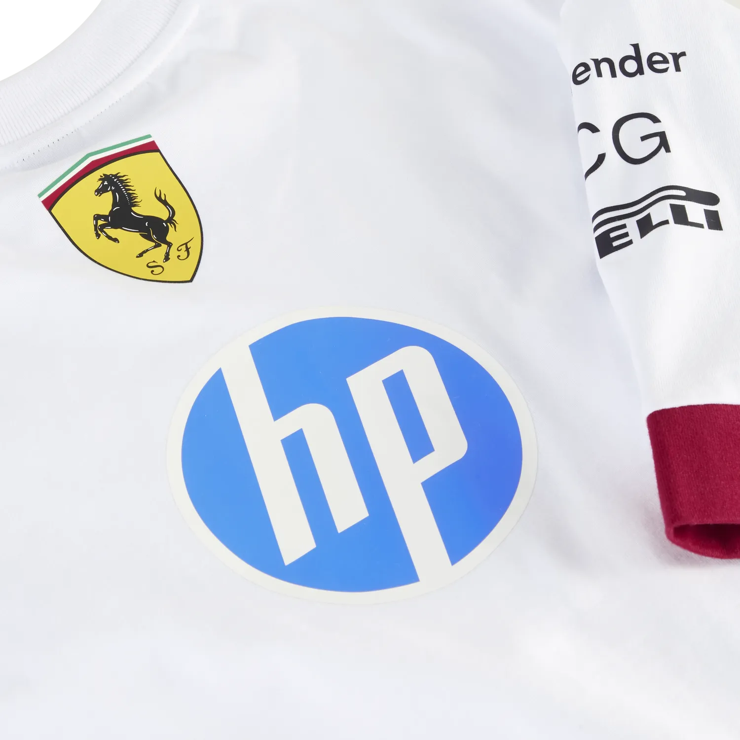 Scuderia Ferrari Drivers Oversized Környakú Póló 🔥