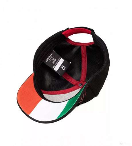 Alfa Romeo Baseball Sapka, ITALIA GP, Felnőtt, Fekete, 2022 - FansBRANDS®
