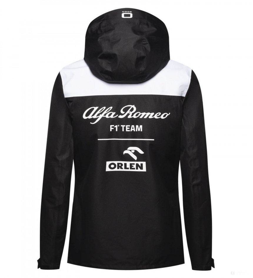 Alfa Romeo Női Csapat Esőkabát, Fekete, 2022 - FansBRANDS®
