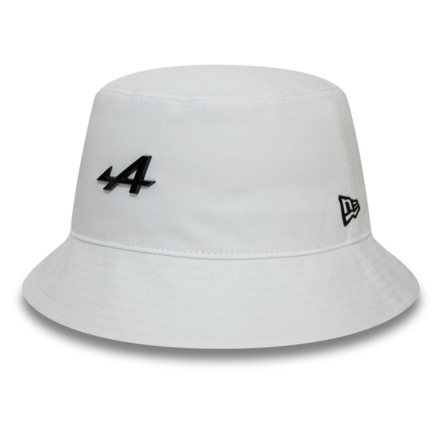 Alpine bucket hat, New Era, fém logó, fehér - FansBRANDS® - HU