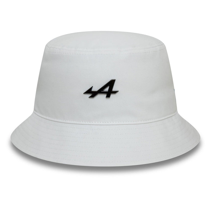 Alpine bucket hat, New Era, fém logó, fehér - FansBRANDS® - HU