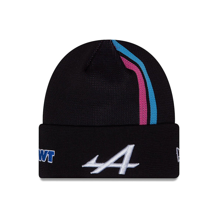 Alpine cap, New Era, winter cap, kids, black, 2024