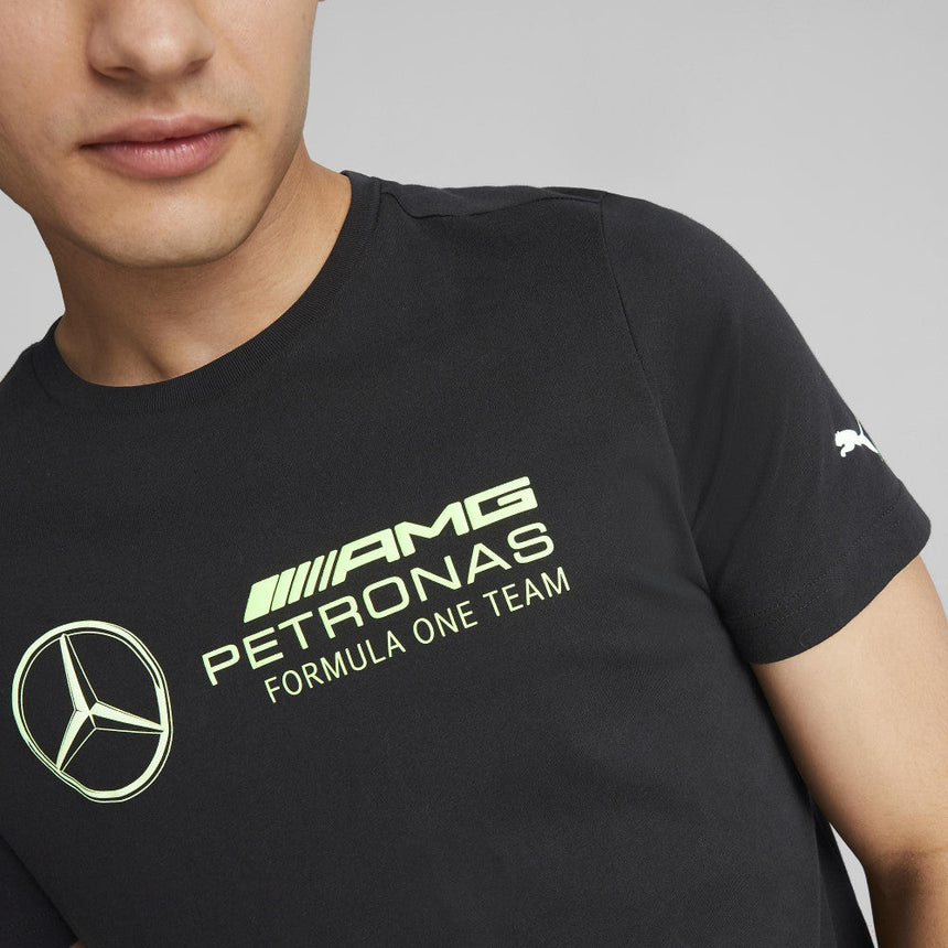 AMG Mercedes Logo Póló Puma Fekete 2022 - FansBRANDS®