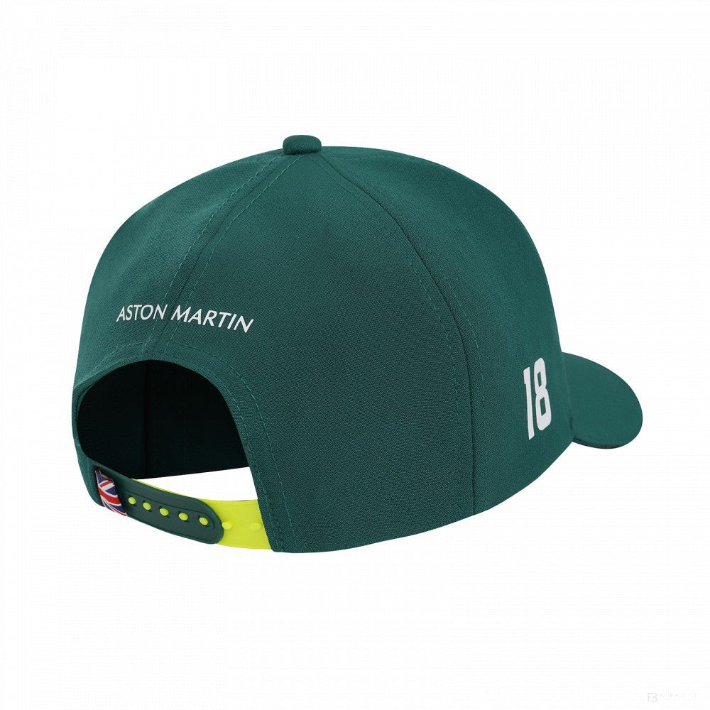 Aston Martin Lance Stroll Baseball Sapka, Felnőtt, Zöld, 2022 - FansBRANDS®