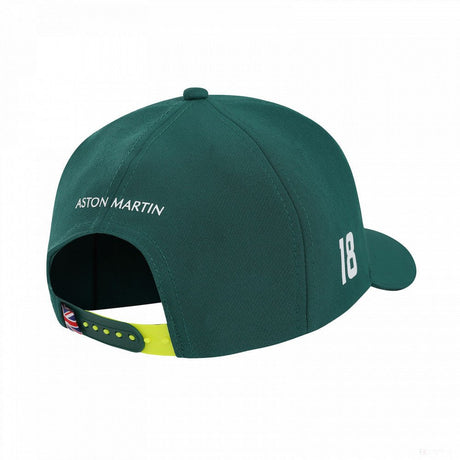 Aston Martin Lance Stroll Baseball Sapka, Felnőtt, Zöld, 2022 - FansBRANDS®