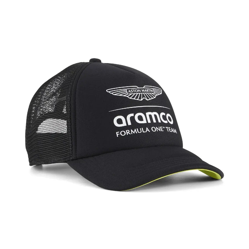 Aston Martin trucker sapka, fekete