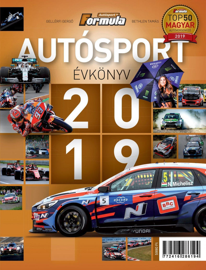 Autósport Évkönyv 2019 - Könyv - FansBRANDS® - HU