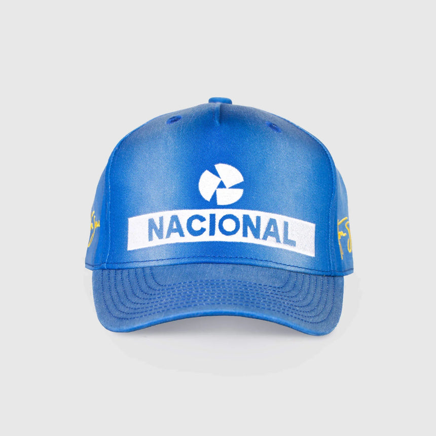 Ayrton Senna sapka, Nacional, replika, kék - FansBRANDS®
