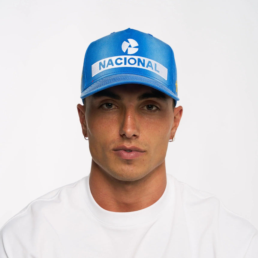 Ayrton Senna sapka, Nacional, replika, kék - FansBRANDS®