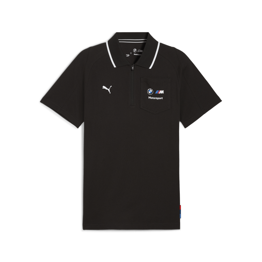 BMW Cipzáras Póló, Puma, MMS, fekete 🔥 - FansBRANDS® - HU