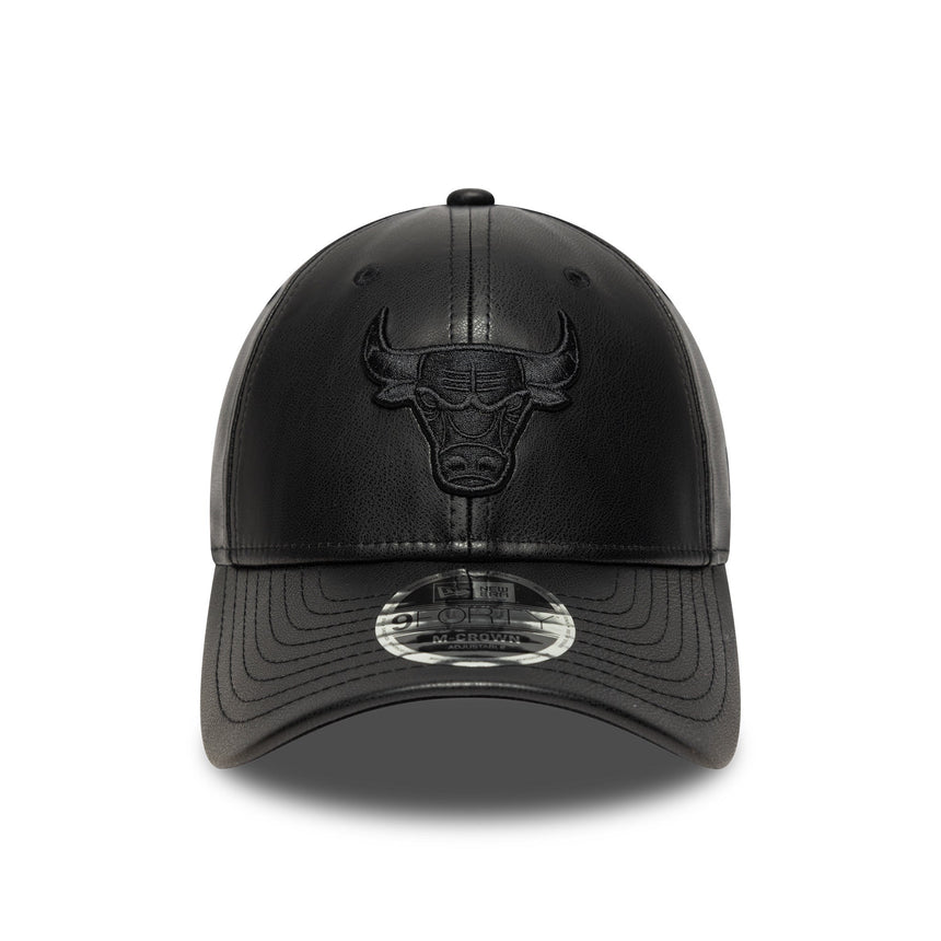 Chicago Bulls sapka, PU MC, New Era, 9FORTY, egyszínű, fekete - FansBRANDS® - HU
