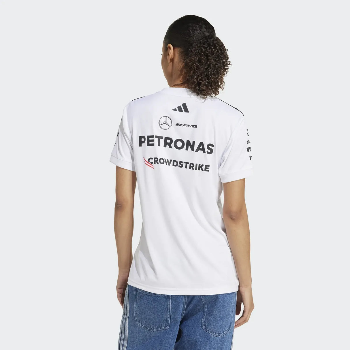 Mercedes Racing Kurzarm-T-Shirt – Damen 🔥