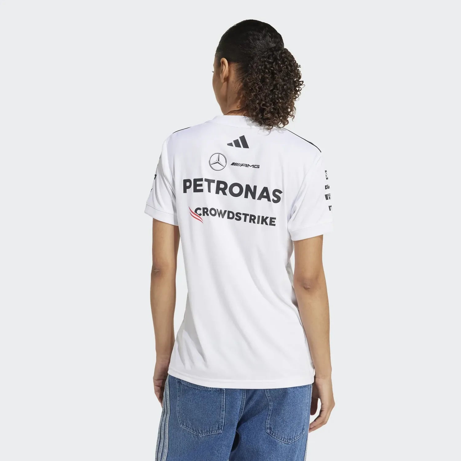 Mercedes Racing Kurzarm-T-Shirt – Damen 🔥