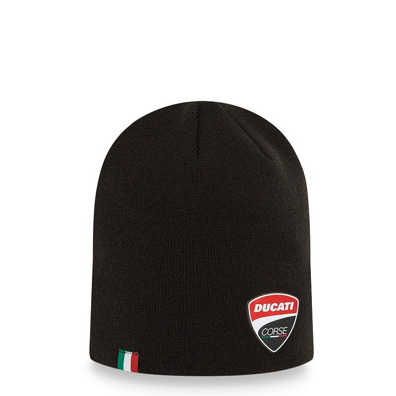 Ducati téli sapka, gumírozott logóval, New Era, fekete - FansBRANDS® - HU