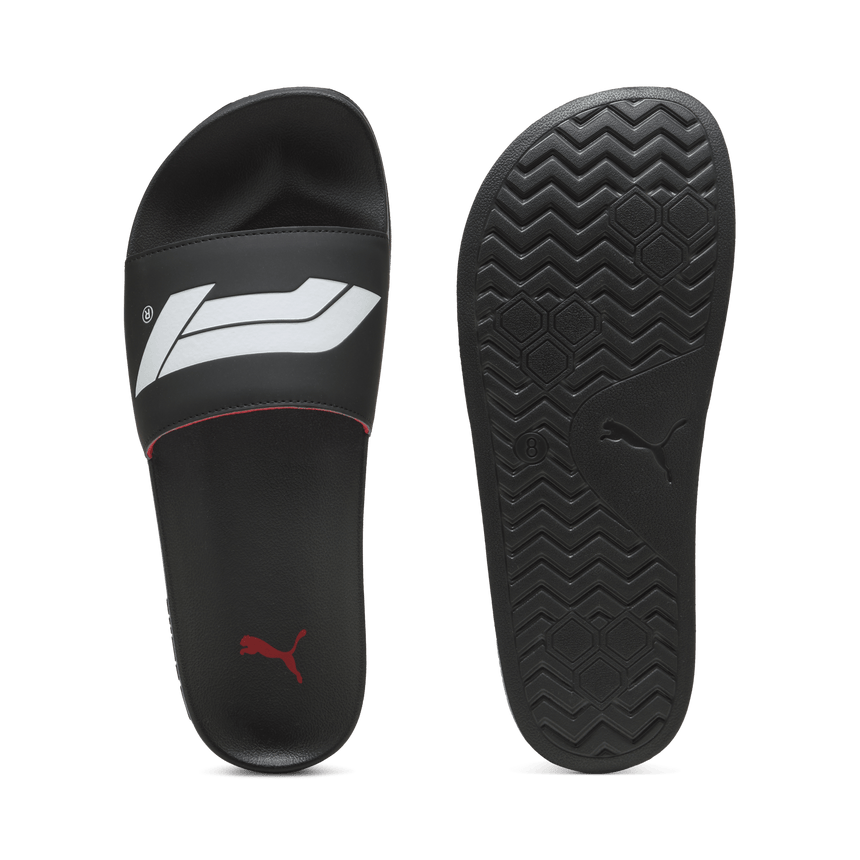 F1 Logo Papucs, Puma, Leadcat 2.0, fekete - FansBRANDS® - HU