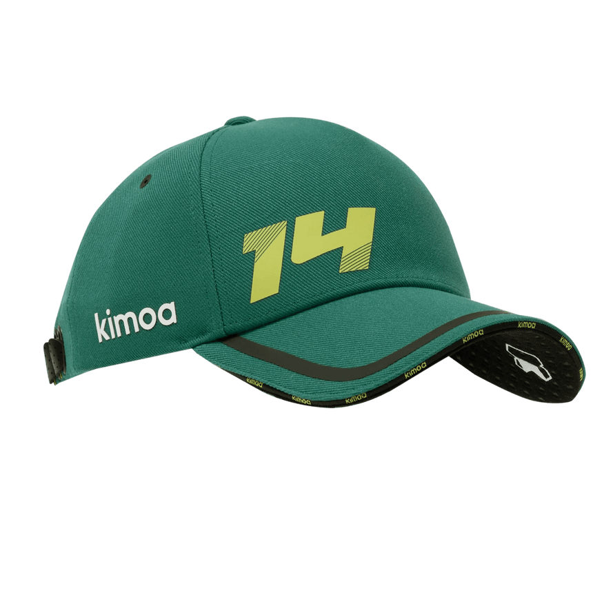 Fernando Alonso sapka, Kimoa, tech, zöld, 2024 - FansBRANDS® - HU