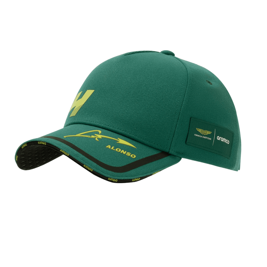Fernando Alonso sapka, Kimoa, tech, zöld, 2024 - FansBRANDS® - HU