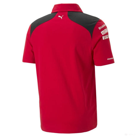 Ferrari galléros póló, Puma, csapat, piros, 2023 - FansBRANDS®