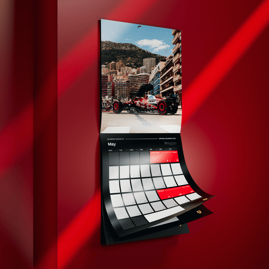Ferrari hivatalos 2026 - os naptár, Limitált kiadás - FansBRANDS® - HU