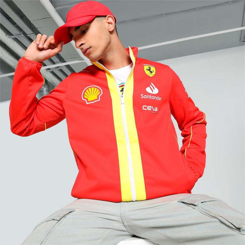 Ferrari kabát, Puma, csapat, softshell, piros, 2024 - FansBRANDS® - HU