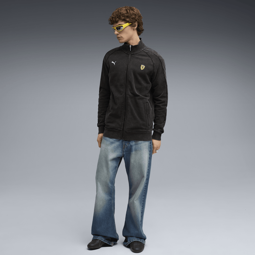 Ferrari Kabát, Puma, T7, fekete 🔥 - FansBRANDS® - HU