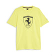Ferrari környakú póló, Puma, Big shield Speed, sárga - FansBRANDS®