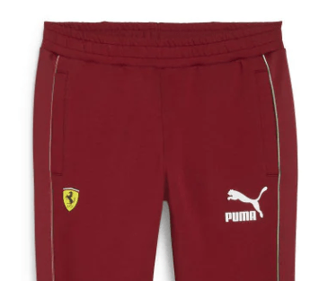 Ferrari nadrág, Puma, Race Iconic T7 Track, intenzív piros - FansBRANDS® - HU