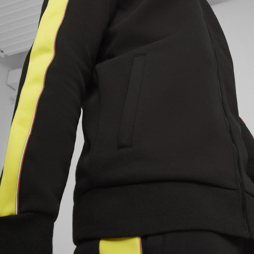 Ferrari pulóver, Puma, Race Iconic T7 Track, fekete - FansBRANDS® - HU