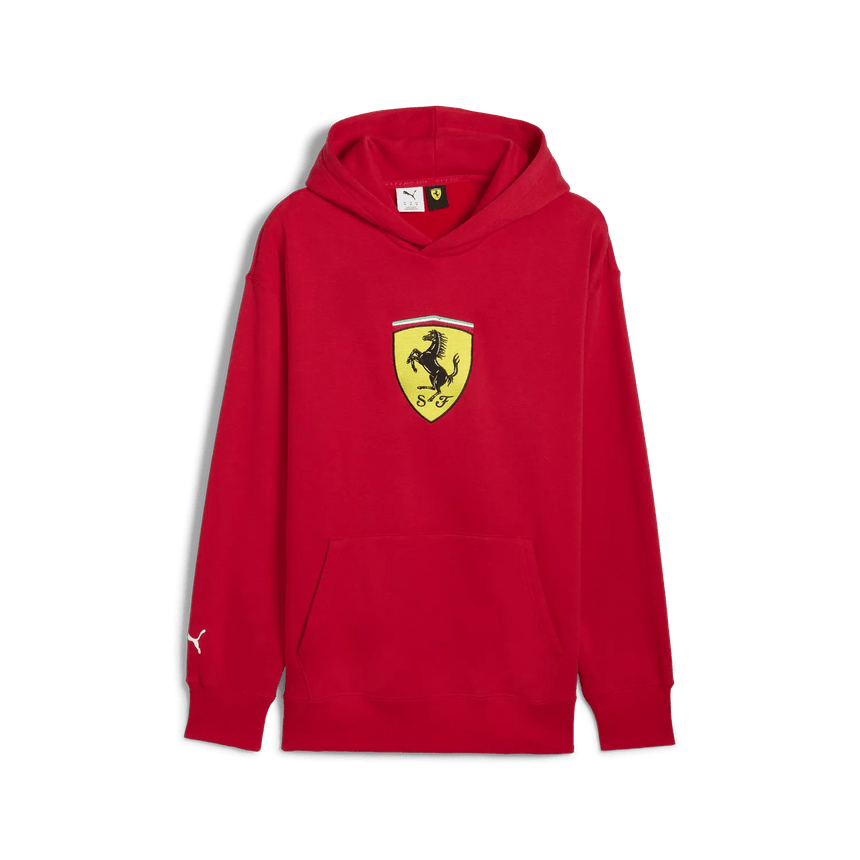 Ferrari Race Kapucnis Pulóver - piros 🔥 - FansBRANDS® - HU