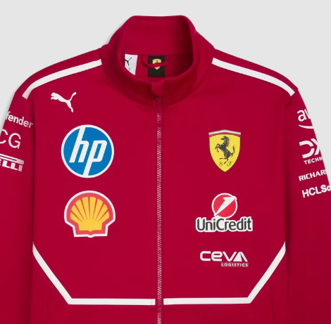 Scuderia Ferrari Csapat Softshell Dzseki 🔥