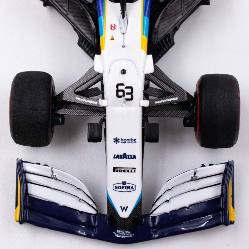 George Russell Williams Racing FW43B Formula 1 Bahrain GP 2021 Limited Edition 1:43 - FansBRANDS®