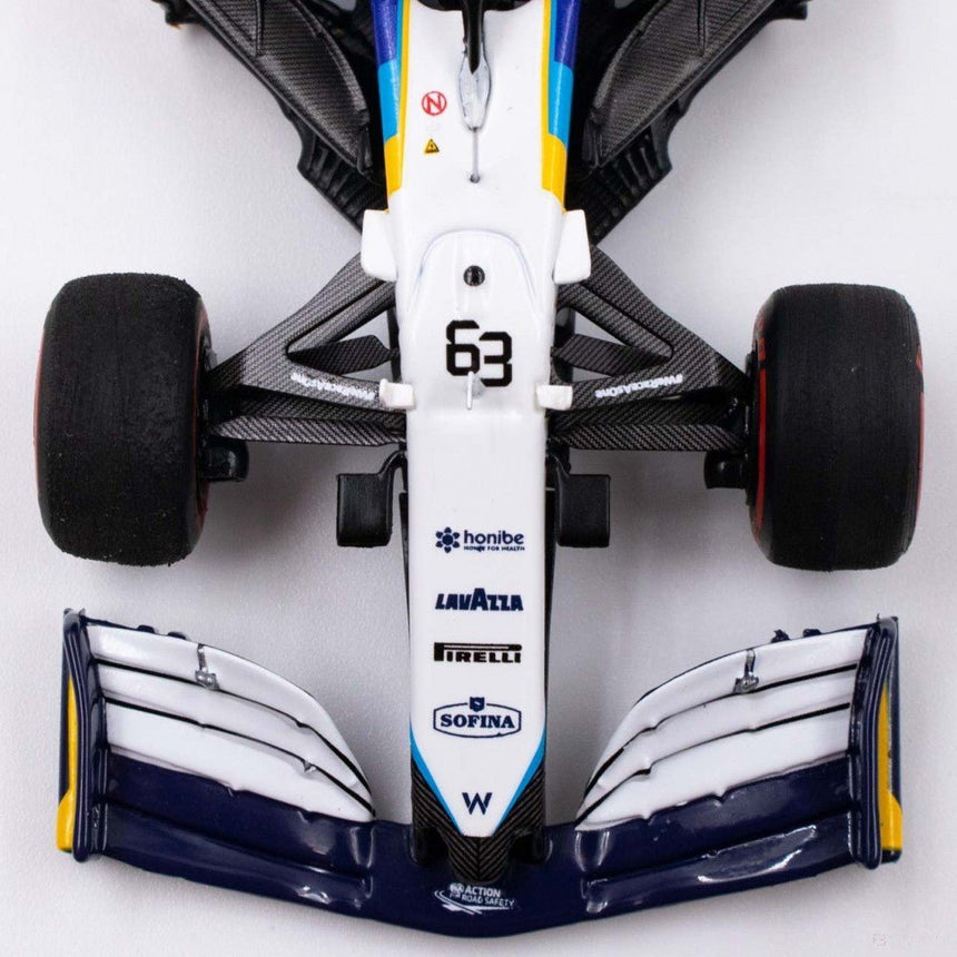 George Russell Williams Racing FW43B Formula 1 Bahrain GP 2021 Limited Edition 1:43 - FansBRANDS® - HU