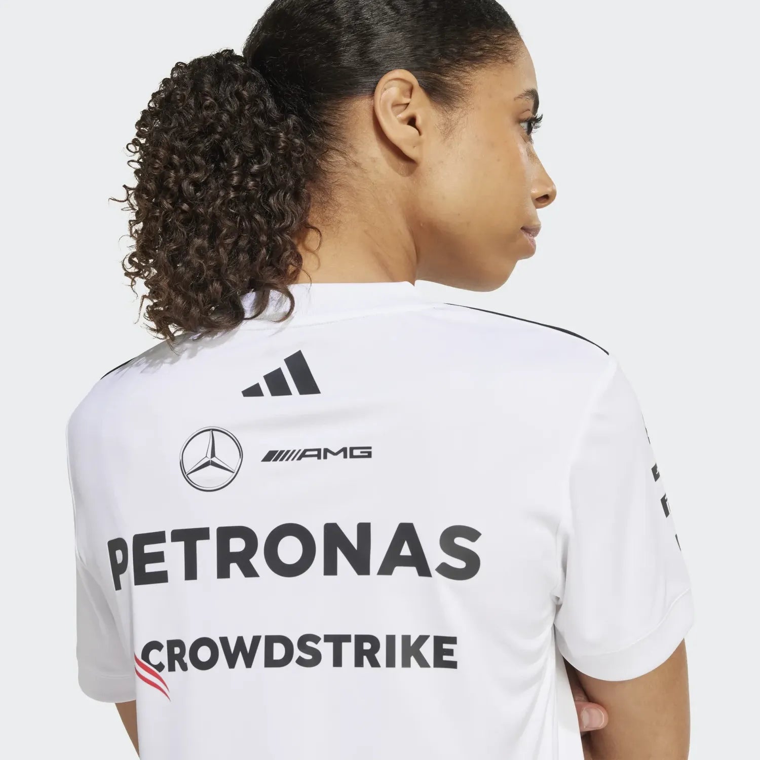 Mercedes Racing Kurzarm-T-Shirt – Damen 🔥