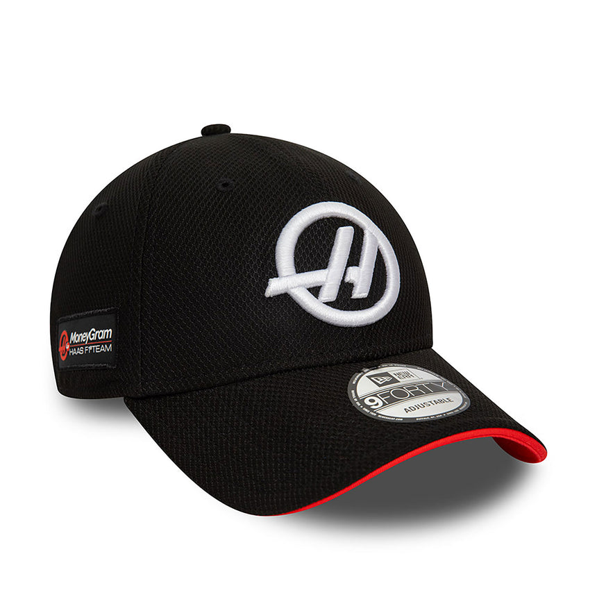 Haas Cap, NEW ERA, 9FORTY, Team, schwarz, 2024