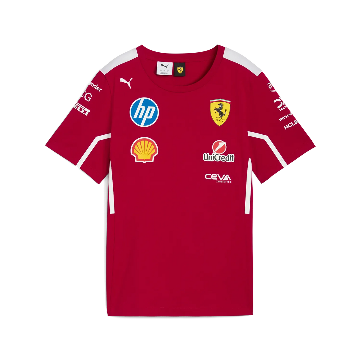 Scuderia Ferrari Team Women's Crew Neck T-Shirt 🔥