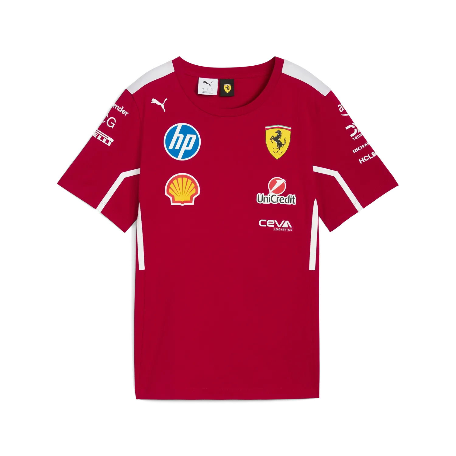 Scuderia Ferrari Team Women's Crew Neck T-Shirt 🔥