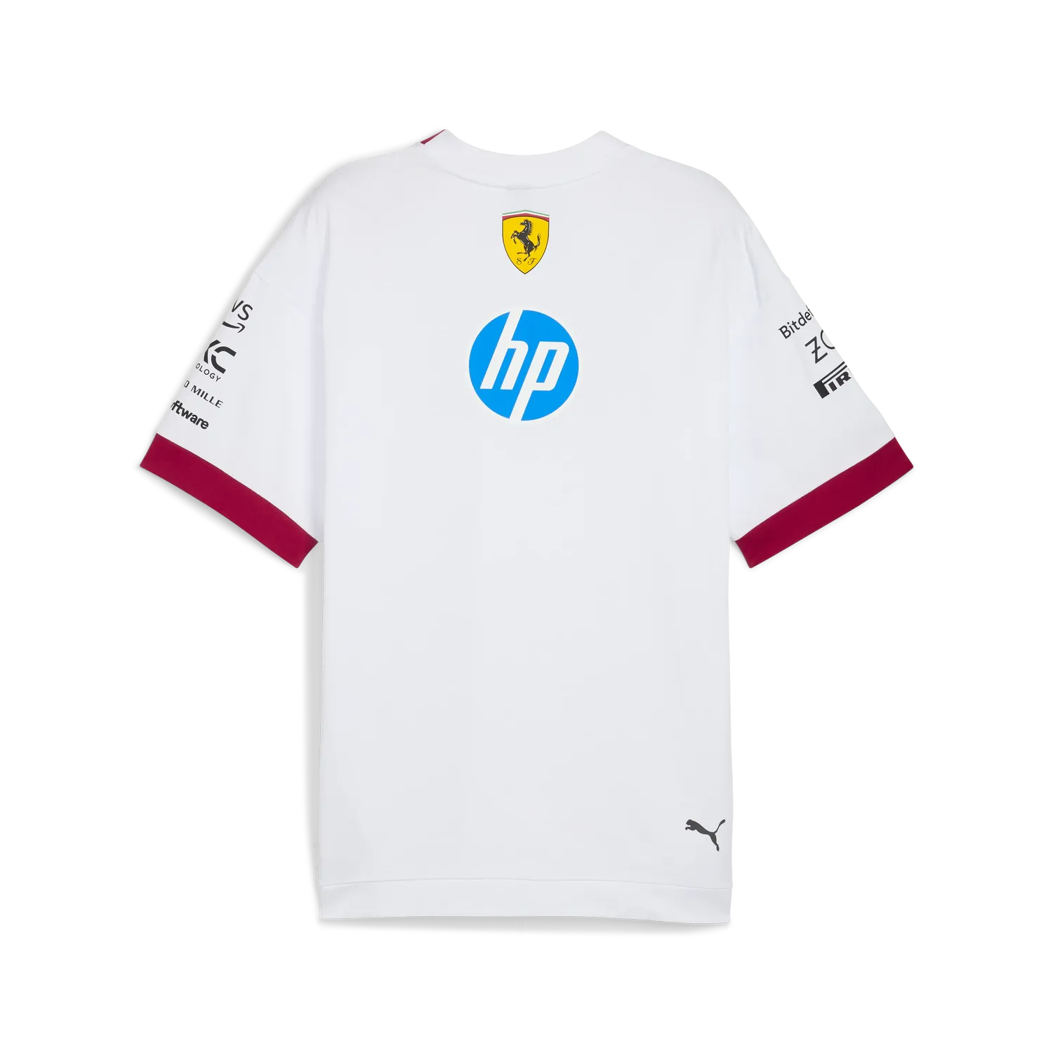 Scuderia Ferrari Drivers Oversized Környakú Póló 🔥