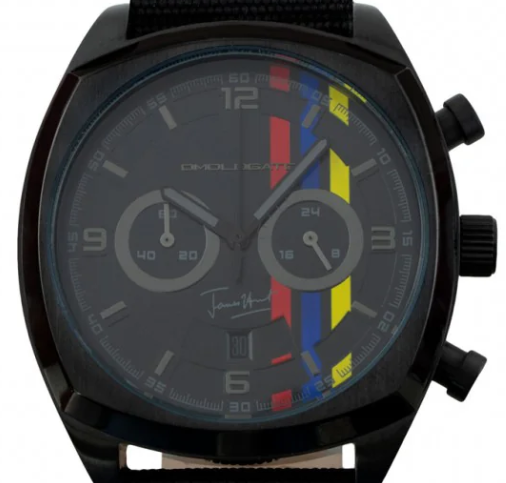 James Hunt Chronograph, Fekete