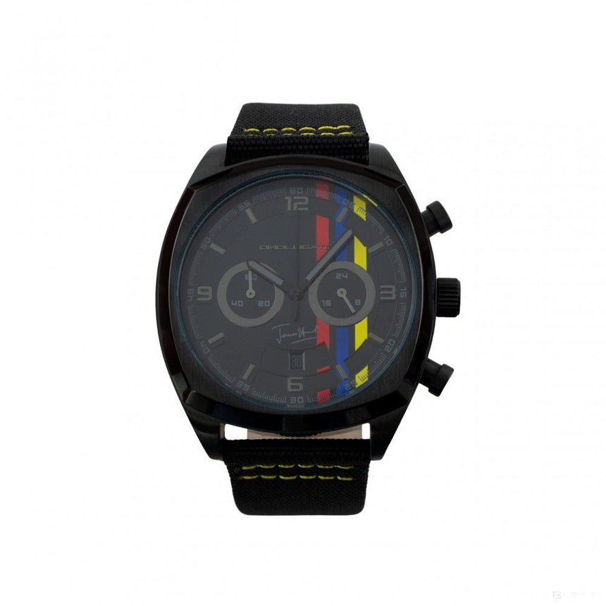 James Hunt Chronograph, Fekete - FansBRANDS®