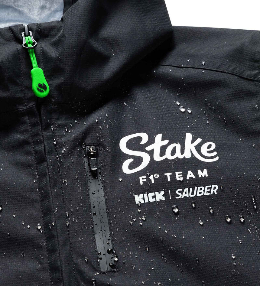 Kick Sauber kabát, CODE ZERO, csapat, vizlepergető, fekete, 2024 - FansBRANDS® - HU